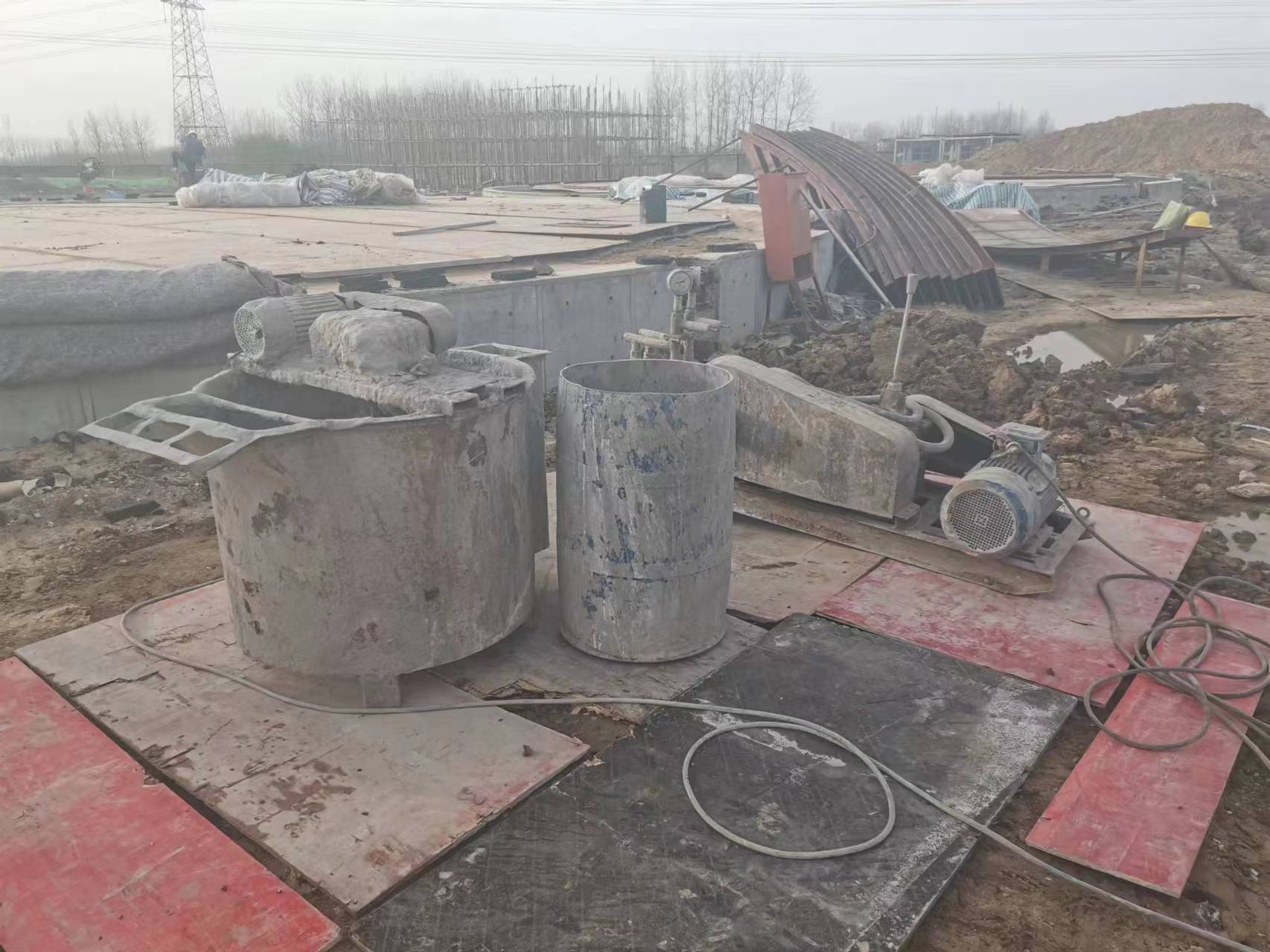 沙河口设备基础注浆